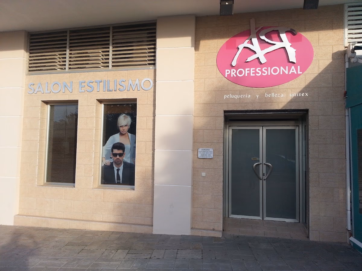 Detalle del espacio de peluquería AR Professional